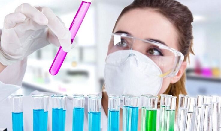 Analyzes the presence of parasites in the body