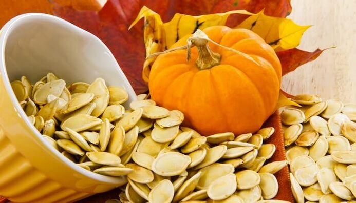 Pumpkin seeds to eliminate parasites from the body