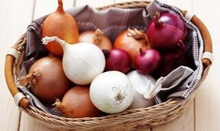 Onions will calm the intestines from worm infestation