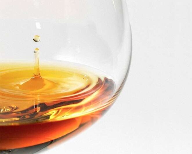 the use of cognac alcohol to eliminate parasites from the body