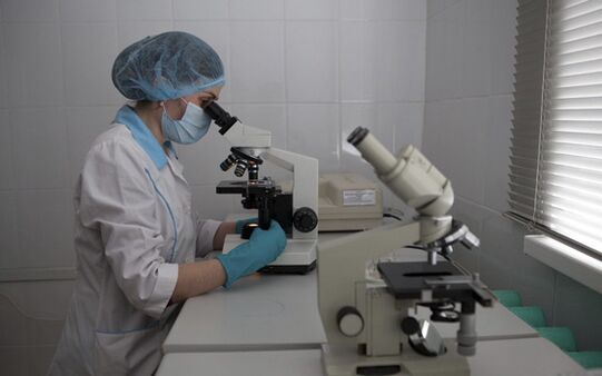 Microendoscopy can detect parasites in stool